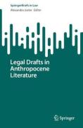 Cover of Legal Drafts in Anthropocene Literature