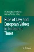 Cover of Rule of Law and European Values in Turbulent Times