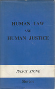 Cover of Human Law and Human Justice