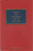 Cover of Brice on Maritime Law of Salvage