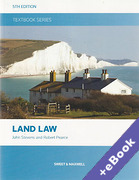 Cover of Textbook Series: Land Law (Book &#38; eBook Pack)