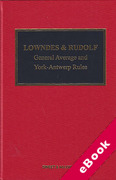 Cover of Lowndes &#38; Rudolf: The Law of General Average and the York-Antwerp Rules (eBook)