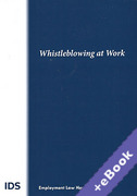 Cover of IDS Handbook: Whistleblowing at Work 2018 (Book &#38; eBook Pack)