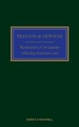 Cover of Preston &#38; Newsom: Restrictive Covenants Affecting Freehold Land