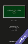 Cover of Arlidge and Parry on Fraud (Book &#38; eBook Pack)