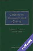 Cover of Gadsden &#38; Cousins on Commons and Greens (Book &#38; eBook Pack)