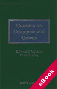 Cover of Gadsden &#38; Cousins on Commons and Greens (eBook)