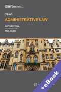 Cover of Administrative Law (Book &#38; eBook Pack)