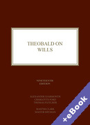 Cover of Theobald on Wills (Book &#38; eBook Pack)