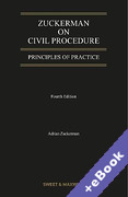 Cover of Zuckerman on Civil Procedure: Principles of Practice (Book &#38; eBook Pack)