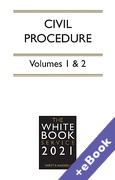 Cover of The White Book Service 2021: Civil Procedure Volumes 1 &#38; 2 (Book &#38; eBook Pack)