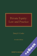 Cover of Private Equity: Law and Practice (Book &#38; eBook Pack)