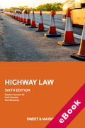 Cover of Highway Law (eBook)