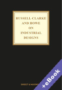 Cover of Russell-Clarke and Howe on Industrial Designs (Book &#38; eBook Pack)