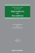 Cover of Bullen &#38; Leake &#38; Jacob's Precedents of Pleadings 19th ed: 1st Supplement