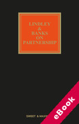 Cover of Lindley &#38; Banks on Partnership (eBook)