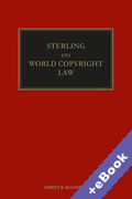 Cover of Sterling on World Copyright Law (Book &#38; eBook Pack)