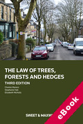 Cover of The Law of Trees, Forests and Hedges (eBook)