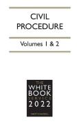 Cover of The White Book Service 2022: Civil Procedure Volumes 1 &#38; 2