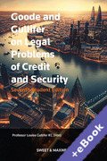 Cover of Goode and Gullifer on Legal Problems of Credit and Security (Book &#38; eBook Pack)