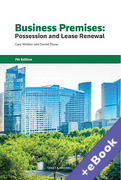 Cover of Business Premises: Possession and Lease Renewal (Book &#38; eBook Pack)