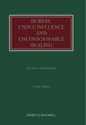 Cover of Duress, Undue Influence and Unconscionable Dealings