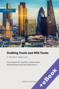 Cover of Drafting Trusts and Will Trusts: A Modern Approach (Book &#38; eBook Pack)