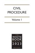 Cover of The White Book Service 2023: Civil Procedure Volumes 1 &#38; 2 &#38; Full Contents CD-ROM