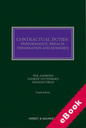 Cover of Contractual Duties: Performance, Breach, Termination and Remedies (eBook)