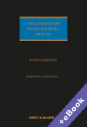 Cover of Hollington on Shareholders' Rights (Book &#38; eBook Pack)