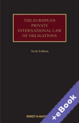 Cover of The European Private International Law of Obligations (Book &#38; eBook Pack)