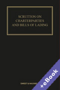 Cover of Scrutton on Charterparties and Bills of Lading (Book &#38; eBook Pack)