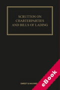 Cover of Scrutton on Charterparties and Bills of Lading (eBook)