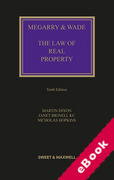 Cover of Megarry &#38; Wade: The Law of Real Property (eBook)