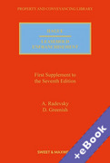 Cover of Hague on Leasehold Enfranchisement 7th ed: 1st Supplement (Book &#38; eBook Pack)