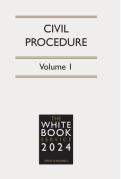Cover of The White Book Service 2024: Civil Procedure Volume 1 only