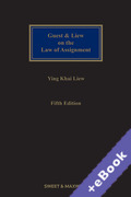 Cover of Guest &#38; Liew on the Law of Assignment (Book &#38; eBook Pack)