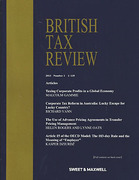 Cover of British Tax Review: Issues Only