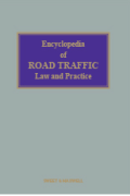 Cover of Encyclopedia of Road Traffic Law and Practice Looseleaf