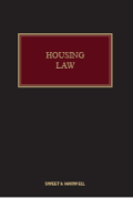 Cover of Housing Law Looseleaf