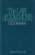 Cover of The Law of Commons