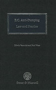 Cover of EC Anti-Dumping Law and Practice