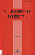 Cover of Anti-discrimination Law