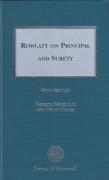 Cover of Rowlatt on Principal and Surety 5th ed