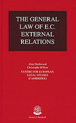Cover of The General Law of E.C. External Relations
