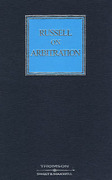 Cover of Russell on Arbitration 22nd ed