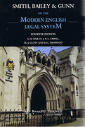 Cover of Smith, Bailey and Gunn on the Modern English Legal System