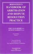 Cover of Bernstein's Handbook of Arbitration and Dispute Resolution Practice