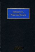Cover of Medical Negligence 3rd edition with 2nd Supplement