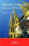 Cover of Spanish Law and Legal System 2nd ed